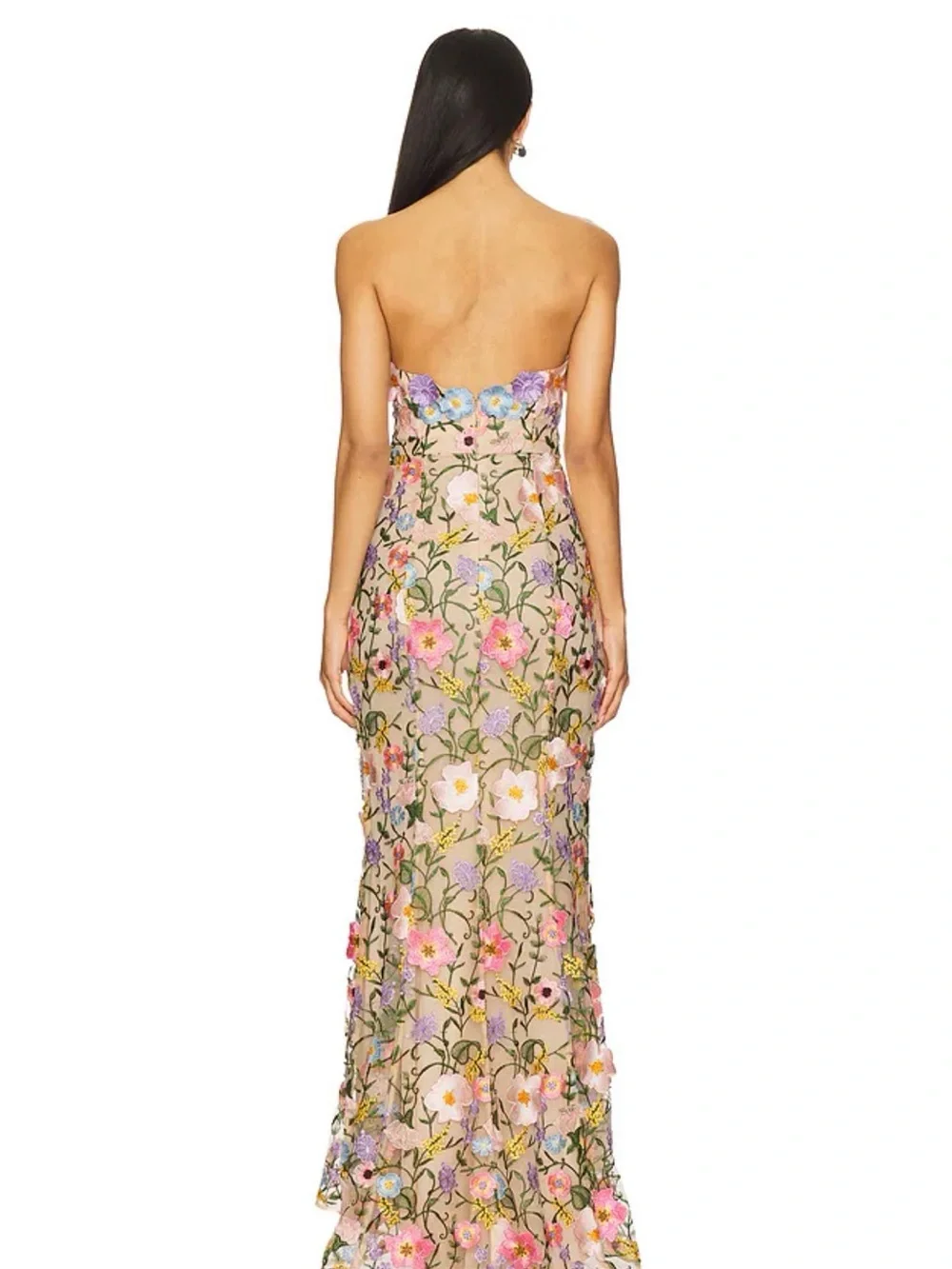 ELLIATT Nydia Gown in Multi Floral - Picture 5 of 5